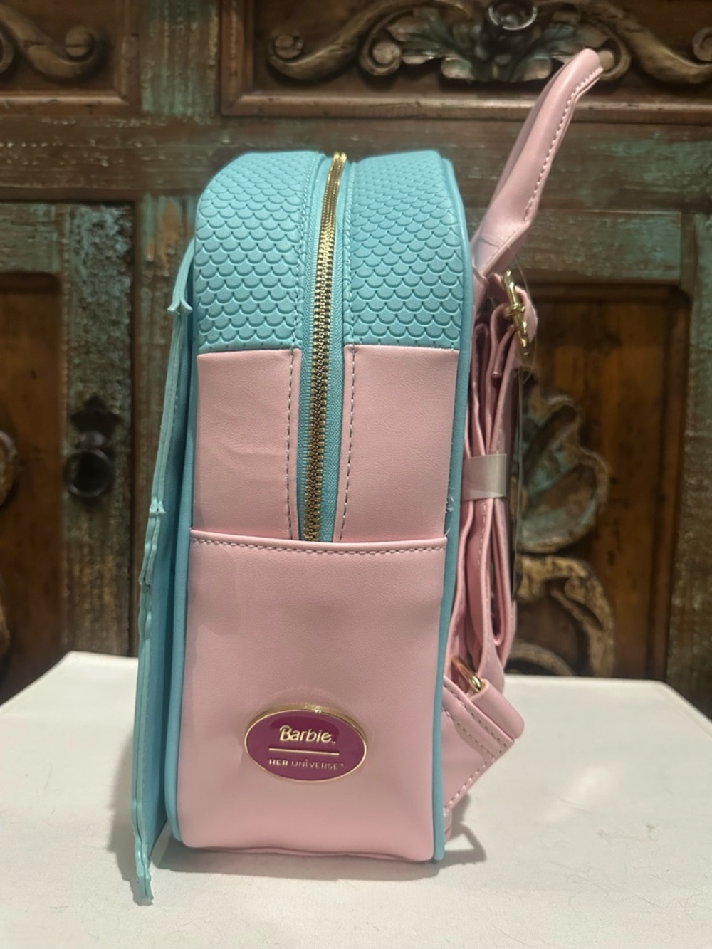 NWT Barbie Dream House Mini Backpack Purse by Her Universe - Picture 2 of 5
